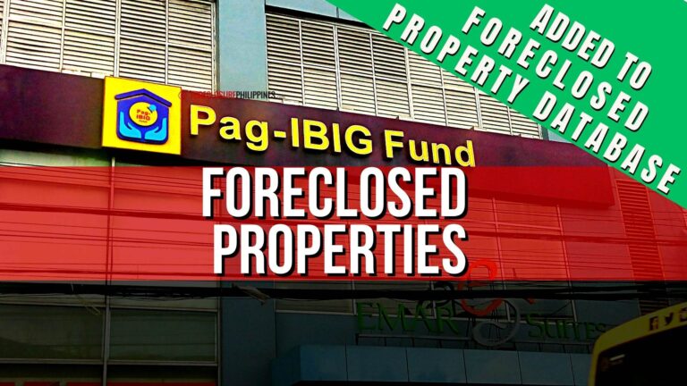 Pag-IBIG foreclosed properties list for March to April 2026 added to database for quick and easy search and filtering
