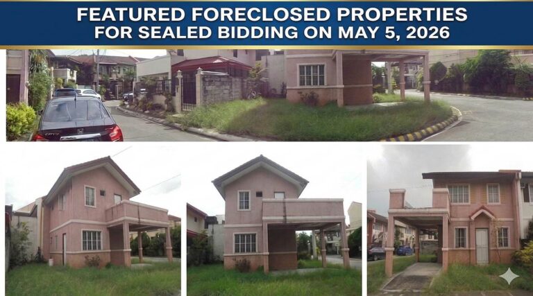 Featured Foreclosed Properties For Sealed Bidding on May 5, 2026
