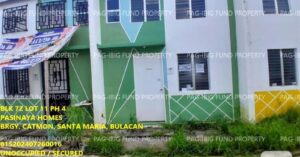 Pag-IBIG Foreclosed Town House - Lot 11 Blk. 72 PASINAYA HOMES PHASE 4 - SOCIALIZED CATMON, SANTA MARIA, BULACAN, 3022 - Negotiated Sale on May. 4, 2026 - May. 8, 2026