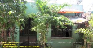 Pag-IBIG Foreclosed Row House - Lot 06 Blk. 12 Phase 3 LAKESIDE NEST SUBD BANAYBANAY, CITY OF CABUYAO, LAGUNA, 4025 - Negotiated Sale on May. 4, 2026 - May. 8, 2026 (Occupied)