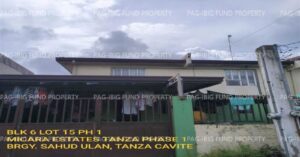 Pag-IBIG Foreclosed Townhouse - End with Eaves - Lot 15 Blk. 6 MICARA ESTATES TANZA PHASE 1 SAHUD ULAN, TANZA, CAVITE, 4108 - Negotiated Sale on May. 4, 2026 - May. 8, 2026 (Occupied)