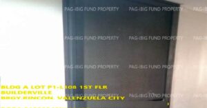 Pag-IBIG Foreclosed Condominium - Unit L108 1ST Flr. BLOCK A BUILDERSVILLE RINCON, CITY OF VALENZUELA, NCR, THIRD DISTRICT, 1444 - Negotiated Sale on May. 4, 2026 - May. 8, 2026 (Occupied)