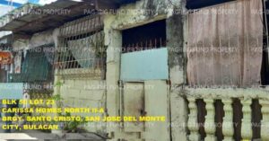 Pag-IBIG Foreclosed Row House - End with Eaves - Lot 23 Blk. 50 CARISSA HOMES NORTH IIA SANTO CRISTO, CITY OF SAN JOSE DEL MONTE, BULACAN, 3023 - Negotiated Sale on May. 4, 2026 - May. 8, 2026 (Occupied)