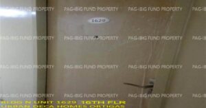 Pag-IBIG Foreclosed Condominium - Unit 1629 16TH Flr. N URBAN DECA HOMES ORTIGAS ROSARIO, CITY OF PASIG, NCR, SECOND DISTRICT, 1609 - Negotiated Sale on May. 4, 2026 - May. 8, 2026