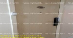 Pag-IBIG Foreclosed Condominium - Unit 1410 14TH Flr. O URBAN DECA HOMES ORTIGAS ROSARIO, CITY OF PASIG, NCR, SECOND DISTRICT, 1609 - Negotiated Sale on May. 4, 2026 - May. 8, 2026 (Occupied)