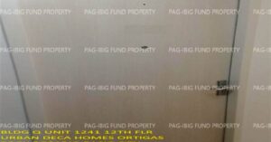 Pag-IBIG Foreclosed Condominium - Unit 1241 12TH Flr. Q URBAN DECA HOMES ORTIGAS ROSARIO, CITY OF PASIG, NCR, SECOND DISTRICT, 1609 - Negotiated Sale on May. 4, 2026 - May. 8, 2026 (Occupied)