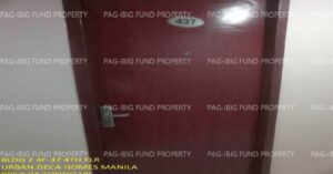 Pag-IBIG Foreclosed Condominium - Unit 4F-37 4TH Flr. 2-Q75 URBAN DECA HOMES MANILA BARANGAY 94, TONDO I/II, NCR, CITY OF MANILA, FIRST DISTRICT, 1012 - Negotiated Sale on May. 4, 2026 - May. 8, 2026