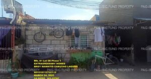 Pag-IBIG Foreclosed Row House - End with Eaves - Lot 08 Blk. 81 Phase 1 EXTRAORDINARY HOMES MAMATID, CITY OF CABUYAO, LAGUNA, 4025 - Negotiated Sale on May. 4, 2026 - May. 8, 2026 (Occupied)