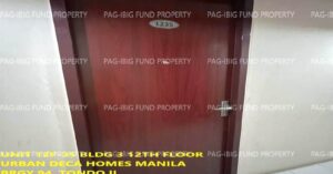 Pag-IBIG Foreclosed Condominium - Unit 12F-35 12TH Flr. 3-Q75 URBAN DECA HOMES MANILA BARANGAY 94, TONDO I/II, NCR, CITY OF MANILA, FIRST DISTRICT, 1012 - Negotiated Sale on May. 4, 2026 - May. 8, 2026