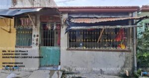 Pag-IBIG Foreclosed Row House - Lot 03 Blk. 10 Phase 3 LAKESIDE NEST SUBD BANAYBANAY, CITY OF CABUYAO, LAGUNA, 4025 - Negotiated Sale on May. 4, 2026 - May. 8, 2026 (Occupied)