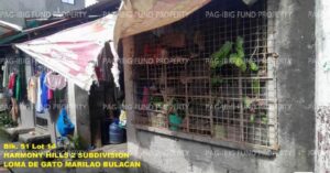 Pag-IBIG Foreclosed Row House - Lot 14 Blk. 51 HARMONY HILLS 2 SUBDIVISION LOMA DE GATO, MARILAO, BULACAN, 3019 - Negotiated Sale on May. 4, 2026 - May. 8, 2026 (Occupied)