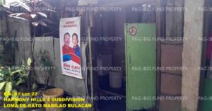 Pag-IBIG Foreclosed Row House - Lot 22 Blk. 57 HARMONY HILLS 2 SUBDIVISION LOMA DE GATO, MARILAO, BULACAN, 3019 - Negotiated Sale on May. 4, 2026 - May. 8, 2026 (Occupied)
