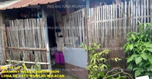 Pag-IBIG Foreclosed Row House - Lot 12 Blk. 59 HARMONY HILLS 2 SUBDIVISION LOMA DE GATO, MARILAO, BULACAN, 3019 - Negotiated Sale on May. 4, 2026 - May. 8, 2026 (Occupied)