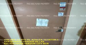 Pag-IBIG Foreclosed Condominium - Unit UNIT 4-2 4TH Flr. AZALEA, CLUSTER 2 SAN BENISSA GARDEN VILLAS KALIGAYAHAN, QUEZON CITY, NCR, SECOND DISTRICT, 1124 - Negotiated Sale on May. 4, 2026 - May. 8, 2026 (Occupied)