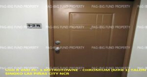 Pag-IBIG Foreclosed Condominium - Unit R 2ND Flr. 1 METROTOWNE - CHROMIUM (MRB 1) TALON SINGKO, CITY OF LAS PINAS, NCR, FOURTH DISTRICT, 1747 - 2nd Public Auction on May. 4, 2026 - May. 8, 2026