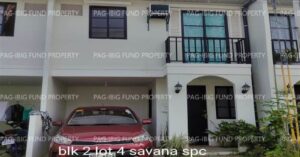 Pag-IBIG Bidding: 1st Auction Listings 2026 1 Pag-IBIG Foreclosed Town House - Lot 4 Blk. 2 SAVANA SOLEDAD, CITY OF SAN PABLO, LAGUNA, 4000 - 1st Public Auction on Apr. 20, 2026 - Apr. 24, 2026 (Occupied)