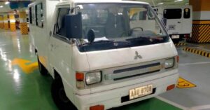 2014 MITSUBISHI L300 CAB&CHASSIS EXCEED W/ FB BODY DUAL AC (Plate#: AAU8708) from Eastwest Bank