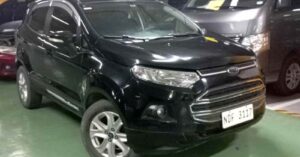 2016 FORD ECOSPORT 1.5L TREND AT (Plate#: NDF3117) from Eastwest Bank