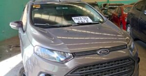 2017 FORD ECOSPORT 5DR TITANIUM 1.5L AT GAS (BLACK EDITION) (Plate#: FAA6711) from Eastwest Bank