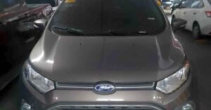 2017 FORD ECOSPORT 1.5L 5DR AT GAS TITANIUM (Plate#: NCN5657) from Eastwest Bank