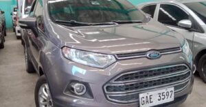 2018 FORD ECOSPORT 5DR TITANIUM 1.5L AT (Plate#: GAE3597) from Eastwest Bank