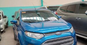 2018 FORD ECOSPORT 1.5L 5DR TREND AT GAS (Plate#: NAM6334) from Eastwest Bank