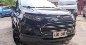 2018 FORD ECOSPORT 1.5L 5DR AT TREND (Plate#: NAM6087) from Eastwest Bank