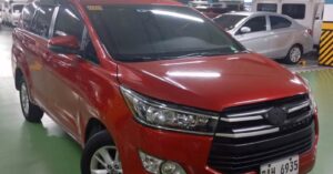 2018 TOYOTA INNOVA 2.8E DIESEL MT (Plate#: DAH6935) from Eastwest Bank