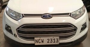 2018 FORD ECOSPORT 1.5L 5DR TREND AT GAS (Plate#: NCW2313) from Eastwest Bank
