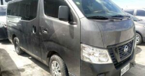 2019 NISSAN URVAN NV350 2.5L STD. MT DSL (Plate#: NED1063) from Eastwest Bank