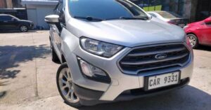 2019 FORD ECOSPORT 1.5L 4X2 5DR TREND AT (Plate#: CAR9331) from Eastwest Bank