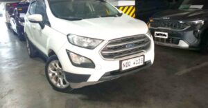 2019 FORD ECOSPORT 1.5L TREND 4X2 AT (Plate#: NDQ4123) from Eastwest Bank