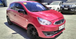 2022 MITSUBISHI MIRAGE GLX HATCHBACK 1.2G CVT (Plate#: LAK2318) from Eastwest Bank