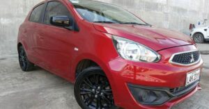 2022 MITSUBISHI MIRAGE GLX HATCHBACK 1.2G CVT (Plate#: LAK2311) from Eastwest Bank
