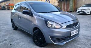 2022 MITSUBISHI MIRAGE GLX HATCHBACK 1.2G CVT (Plate#: LAK5009) from Eastwest Bank
