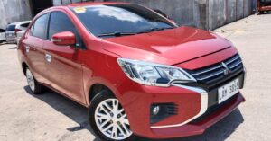 2023 MITSUBISHI MIRAGE G4 GLS 1.2G CVT (Plate#: LAM3855) from Eastwest Bank
