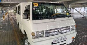 2024 MITSUBISHI L300 FB VAN BODY 2.2L DSL MT 4X2 W/ DUAL AC AND STR (Plate#: DBJ9082) from Eastwest Bank