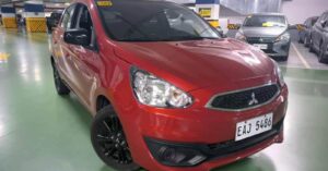 2024 MITSUBISHI MIRAGE GLX 1.2G CVT (Plate#: EAJ5486) from Eastwest Bank