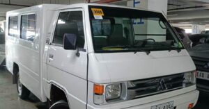 2025 MITSUBISHI L300 WITH FB BODY DUAL AIRCON (Plate#: EAJ9056) from Eastwest Bank