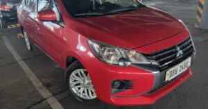 2025 MITSUBISHI MIRAGE G4 GLX 1.2G CVT (Plate#: DBU2450) from Eastwest Bank