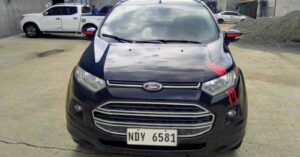 2016 FORD ECOSPORT 1.5L 5DR AT TREND (Plate#: NDY6581) from Eastwest Bank