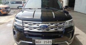 2018 FORD EXPLORER 2.3L 4X2 ECOBOOST LIMITED (Plate#: NGF2585) from Eastwest Bank