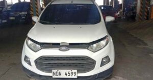 2016 FORD ECOSPORT 1.5L 5DR AT TITANIUM (Plate#: NDW4599) from Eastwest Bank