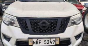 2019 NISSAN TERRA VE 2.5L AT DSL (Plate#: NBF5249) from Eastwest Bank