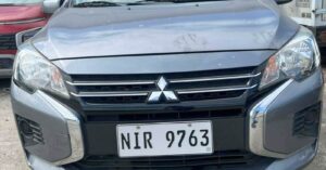 2024 MITSUBISHI MIRAGE G4 GLX 1.2L AT GAS (Plate#: NIR9763) from Eastwest Bank