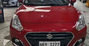 2025 SUZUKI DZIRE GLP AGS (Plate#: NKM1277) from Eastwest Bank