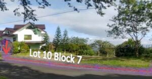 BDO Foreclosed RESIDENTIAL - VACANT LOT: Lot 10, Block 7, Lemongrass Street, Plantation Hills at Tagaytay Midlands, Brgy. Suplang, Tanauan City, Batangas  For Sale