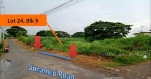 BDO Foreclosed RESIDENTIAL - VACANT LOT: Lot 24, Block 5, GC Berberabe Subdivision, Brgy. Pallocan East, Batangas City, Batangas  For Sale