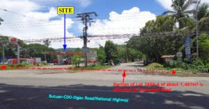 BDO Foreclosed INDUSTRIAL - WITH IMPROVEMENTS: Lots 2858-A & 2858-B, Psd-10-069578, Butuan-CDO-Iligan National Highway corner Unnamed Road, Brgy. Katipunan, Villanueva, Misamis Oriental (with Annotation)  For Sale