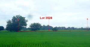 BDO Foreclosed FARM - VACANT LOT: Lot 3528 (interior lot), Brgy. San Vicente, Victoria, Tarlac  For Sale